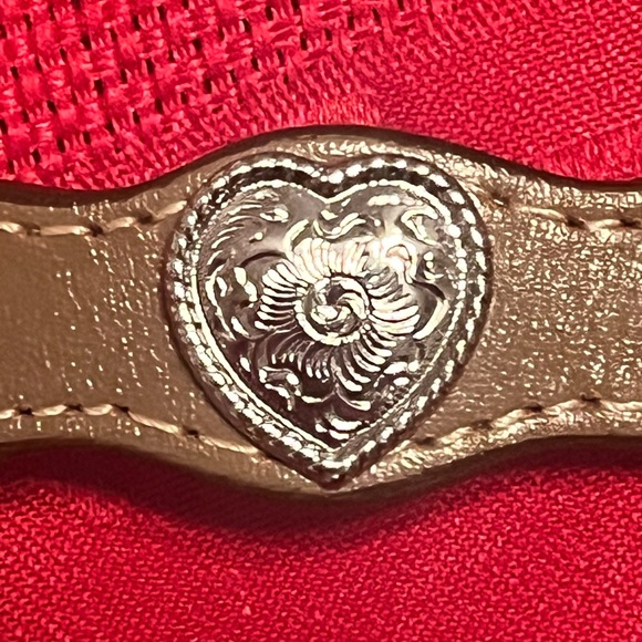 circle y Accessories - Women’s Circle Y Belt Heart Concho Made In USA Size 30 Heart Western Country VTG
